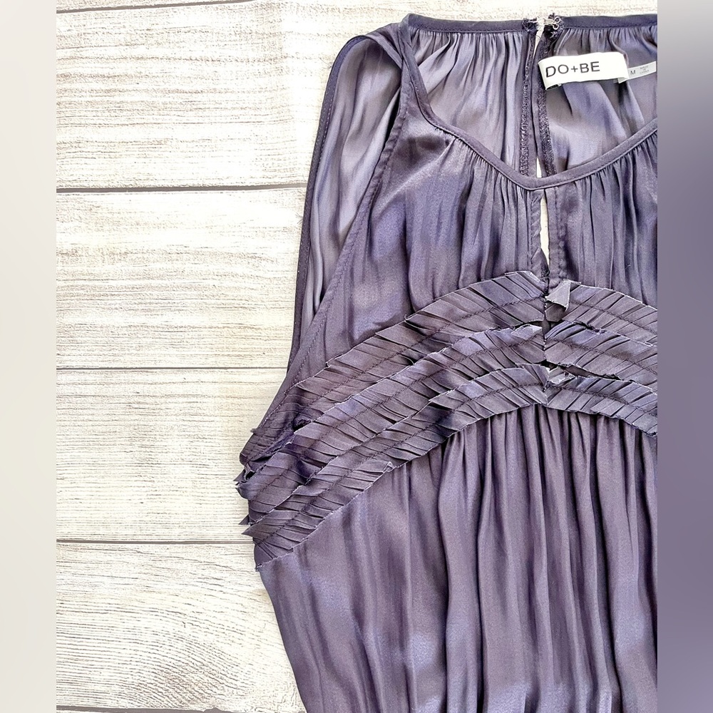 DO+BE Plum Drop Waist Dress - Picture 4 of 6